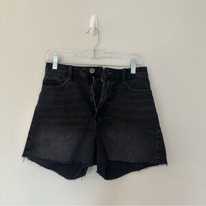 NWT Black Zara Denim Shorts